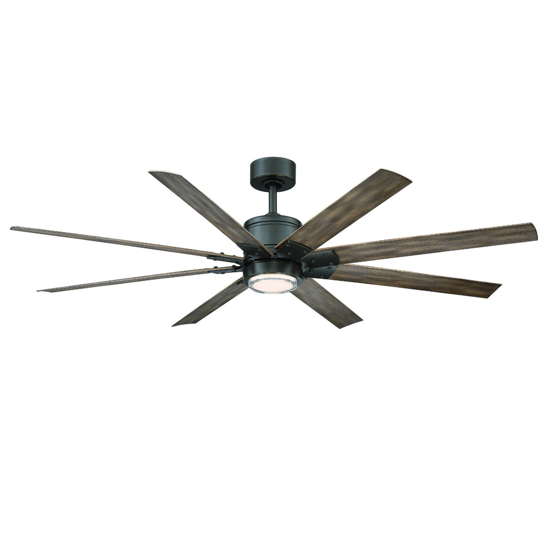 Modern Forms Fan Renegade FR-W2001-66L27OBBW Ceiling Fan 66 - Oil Rubbed Bronze/Barn Wood, Barn Wood/