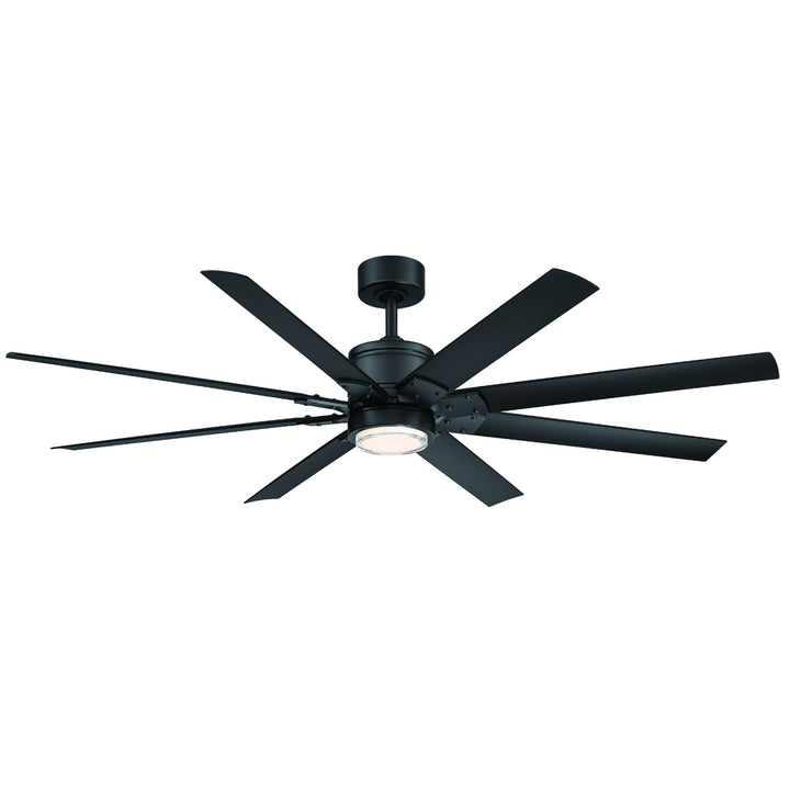 Modern Forms Fan Renegade FR-W2001-66L-35-MB Ceiling Fan 66 - Matte Black, Matte Black/