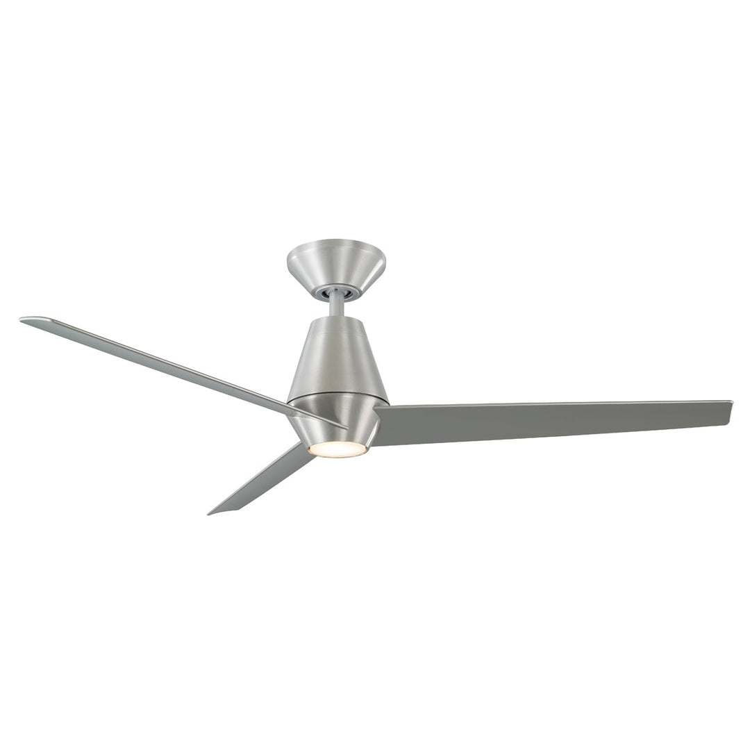 Modern Forms Fan Slim FR-W2003-52L-27-BA Ceiling Fan 52 - Brushed Aluminum/Titanium, Titanium Silver/