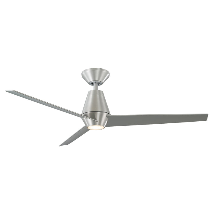 Modern Forms Fan Slim FR-W2003-52L-27-BA Ceiling Fan 52 - Brushed Aluminum/Titanium, Titanium Silver/