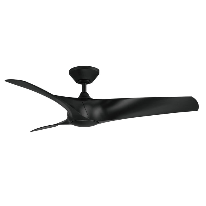 Modern Forms Fan Zephyr FR-W2006-52L-27-MB Ceiling Fan 52 - Matte Black, Matte Black/