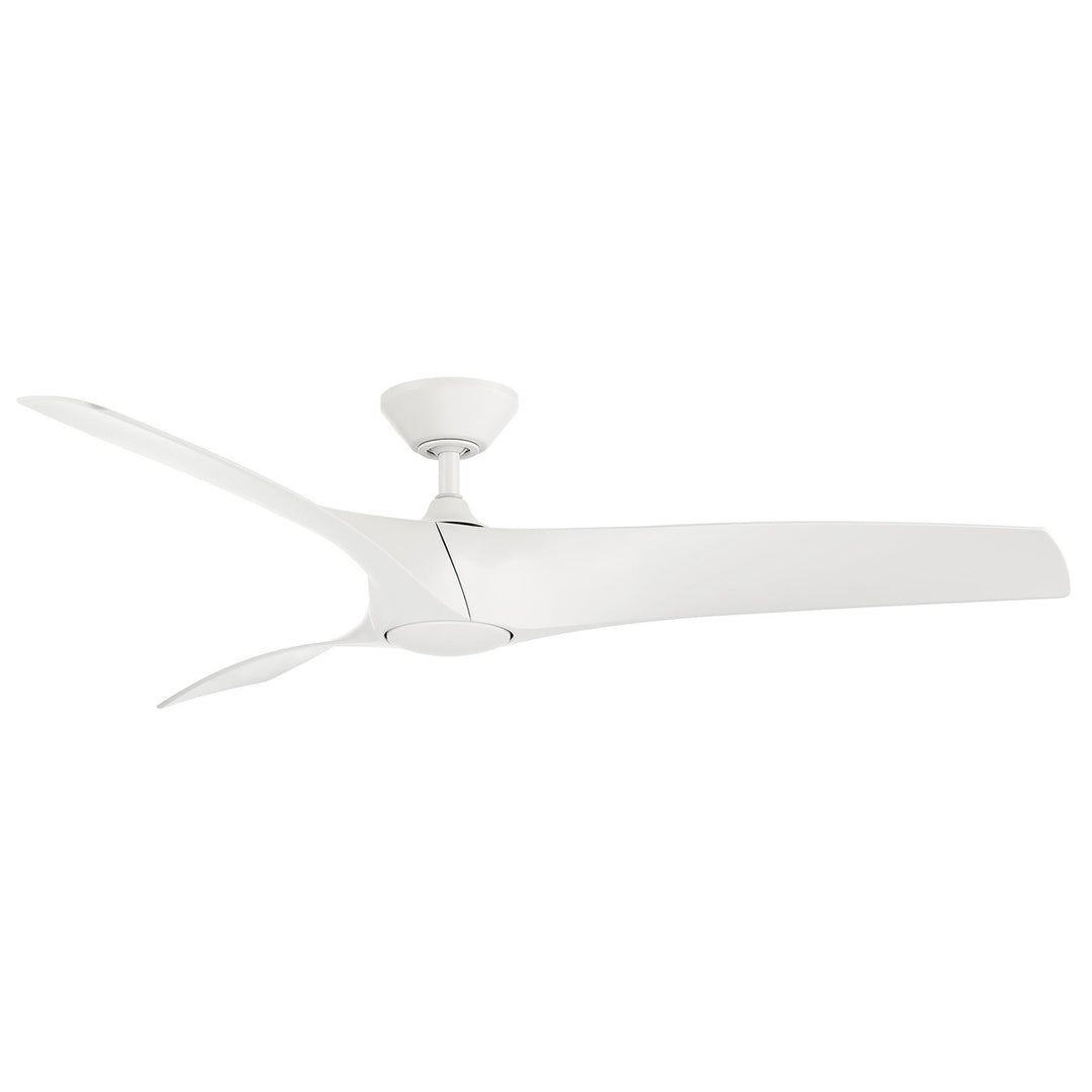 Modern Forms Fan Zephyr FR-W2006-52L-27-MW Ceiling Fan 52 - Matte White, Matte White/