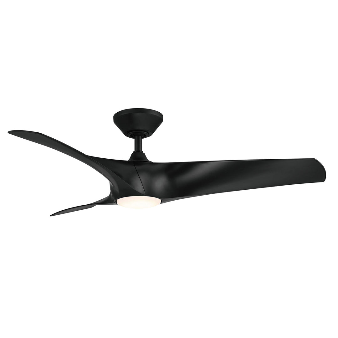 Modern Forms Fan Zephyr FR-W2006-52L-MB Ceiling Fan 52 - Matte Black, Matte Black/