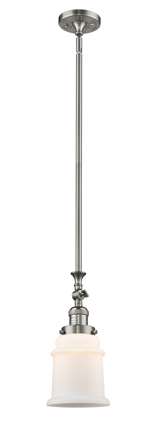 Innovations Franklin Restoration 206-SN-G181 Pendant Light - Brushed Satin Nickel