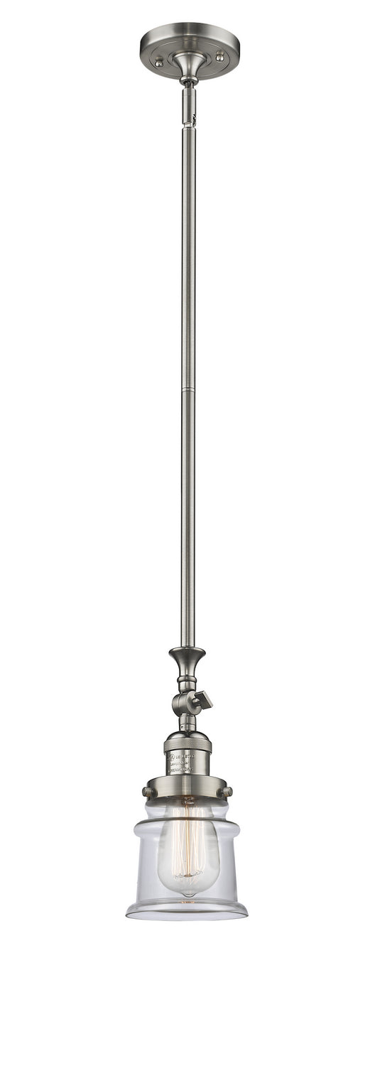 Innovations Franklin Restoration 206-SN-G182S-LED Pendant Light - Brushed Satin Nickel