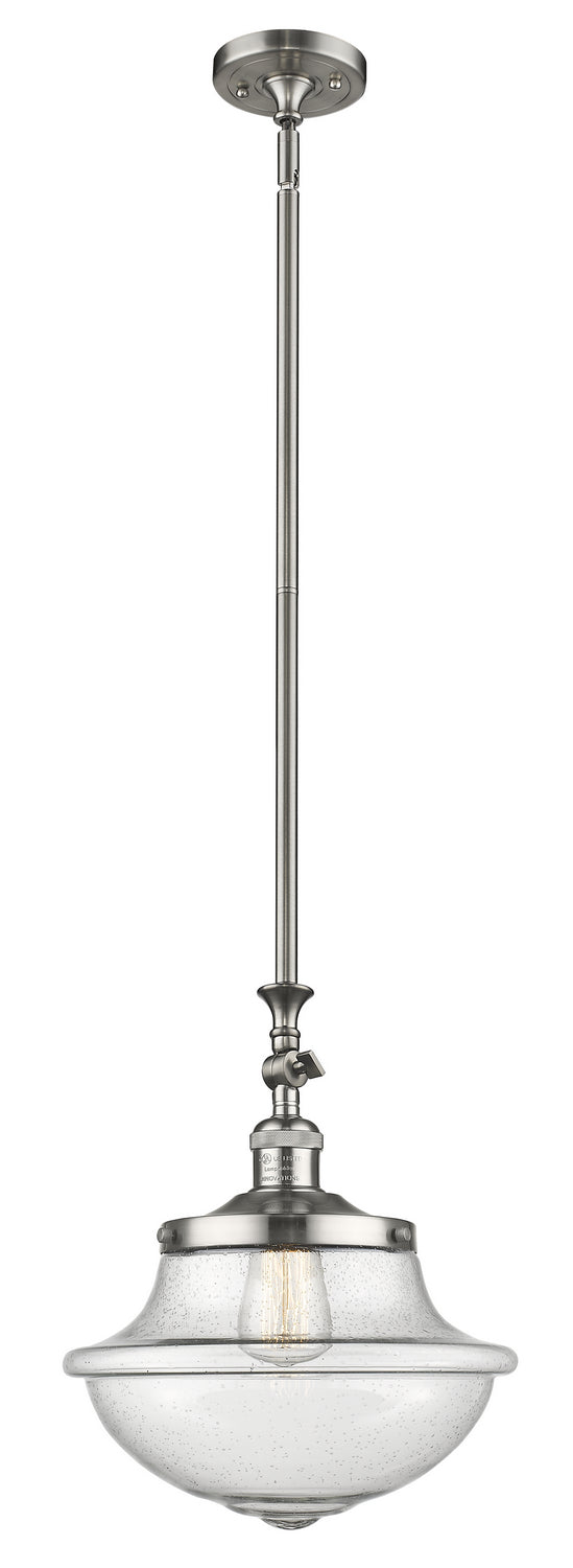 Innovations Franklin Restoration 206-SN-G544 Pendant Light - Brushed Satin Nickel