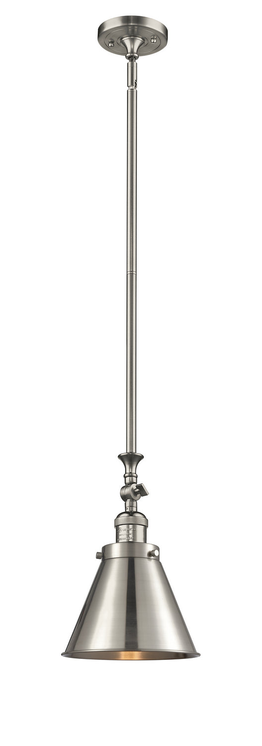 Innovations Franklin Restoration 206-SN-M13-SN-LED Pendant Light - Brushed Satin Nickel