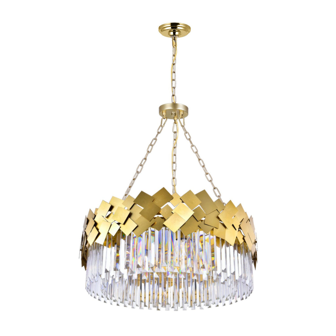 CWI Panache 1100p32-8-169 Chandelier Light - Medallion Gold