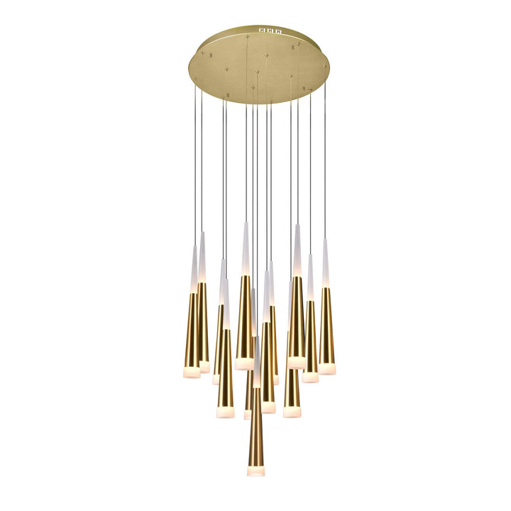 CWI Andes 1103p20-13-602 Pendant Light - Satin Gold