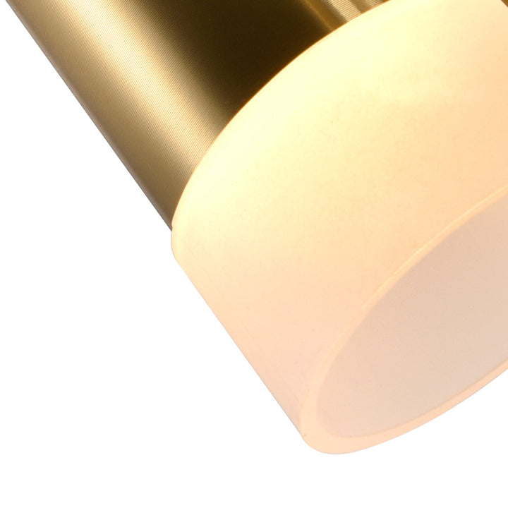CWI Andes 1103p40-6-602 Pendant Light - Satin Gold