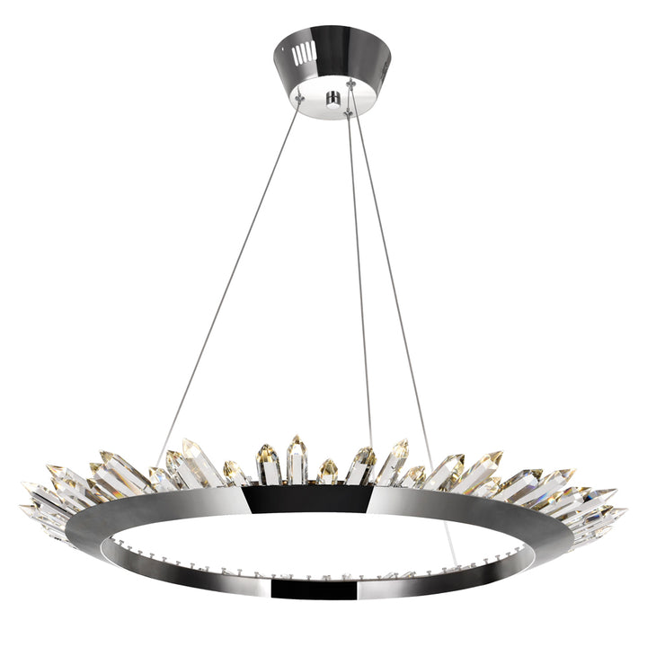 CWI Arctic Queen 1108p32-613 Chandelier Light - Polished Nickel