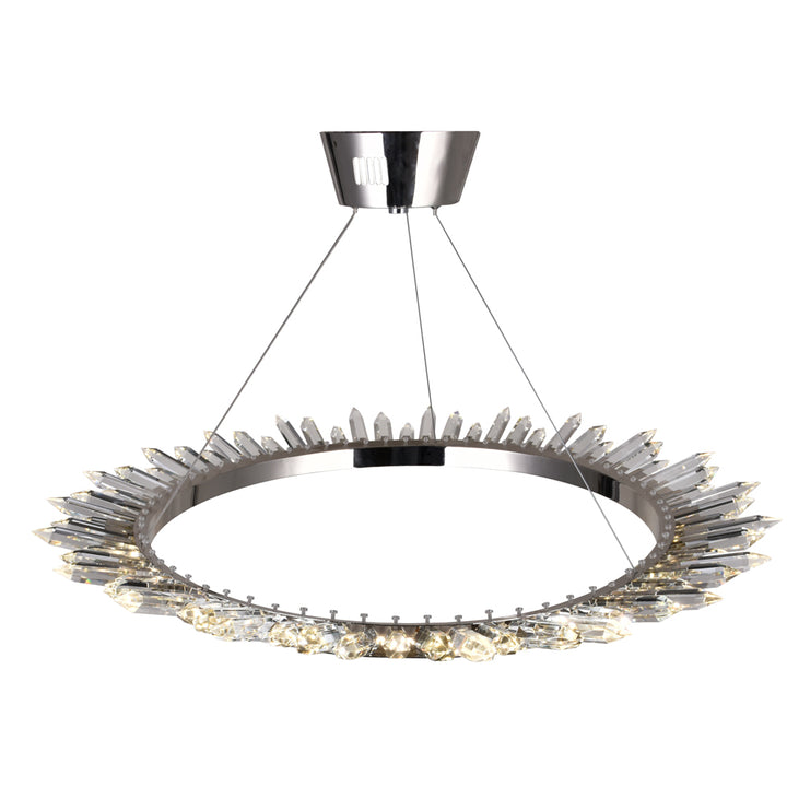 CWI Arctic Queen 1108p32-613 Chandelier Light - Polished Nickel