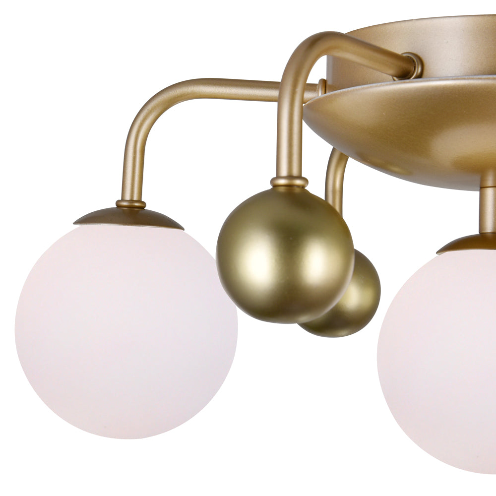 CWI Element 1125c16-4-268 Ceiling Light - Sun Gold