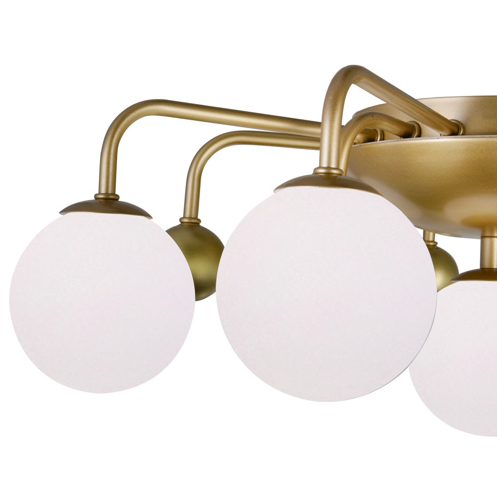 CWI Element 1125c24-9-268 Ceiling Light - Sun Gold