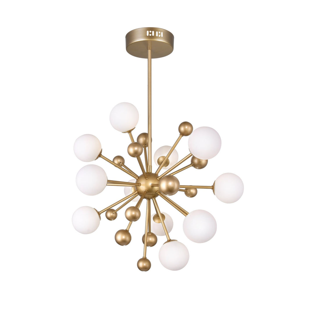 CWI Element 1125p24-11-268 Chandelier Light - Sun Gold