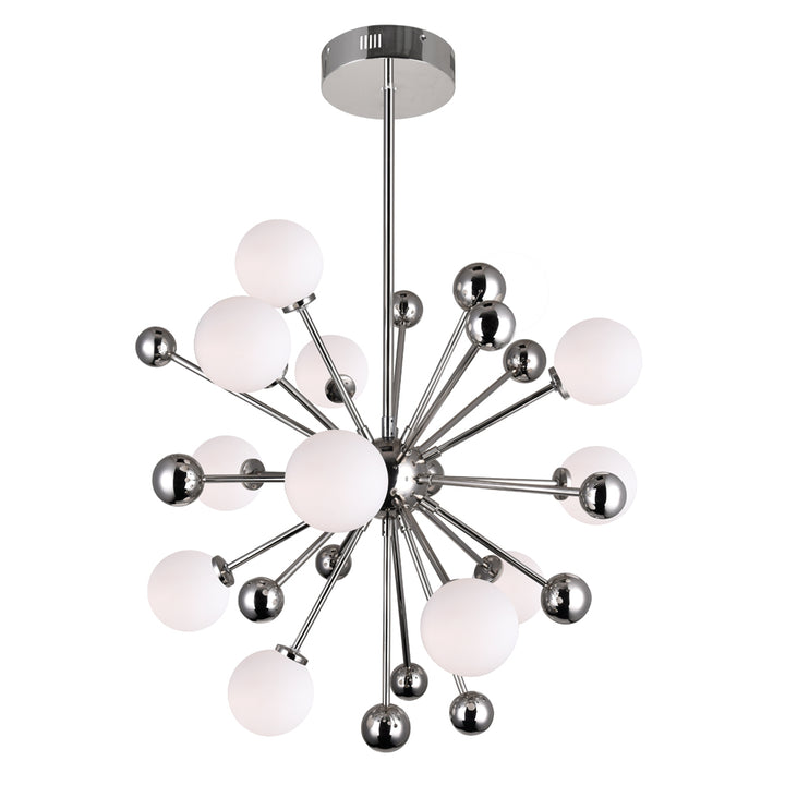 CWI Element 1125p24-11-613 Chandelier Light - Polished Nickel