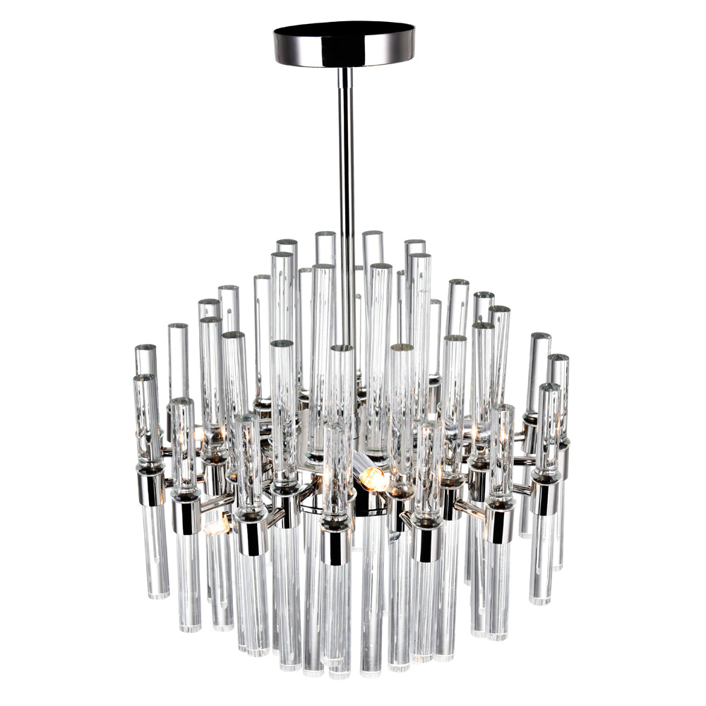 CWI Miroir 1137p16-8-613 Chandelier Light - Polished Nickel