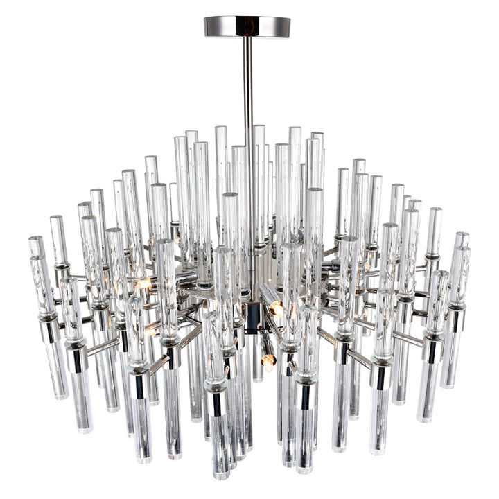 CWI Miroir 1137p26-10-613 Chandelier Light - Polished Nickel