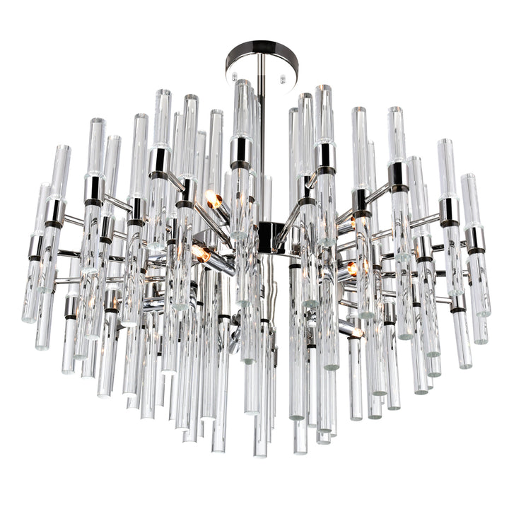 CWI Miroir 1137p26-10-613 Chandelier Light - Polished Nickel