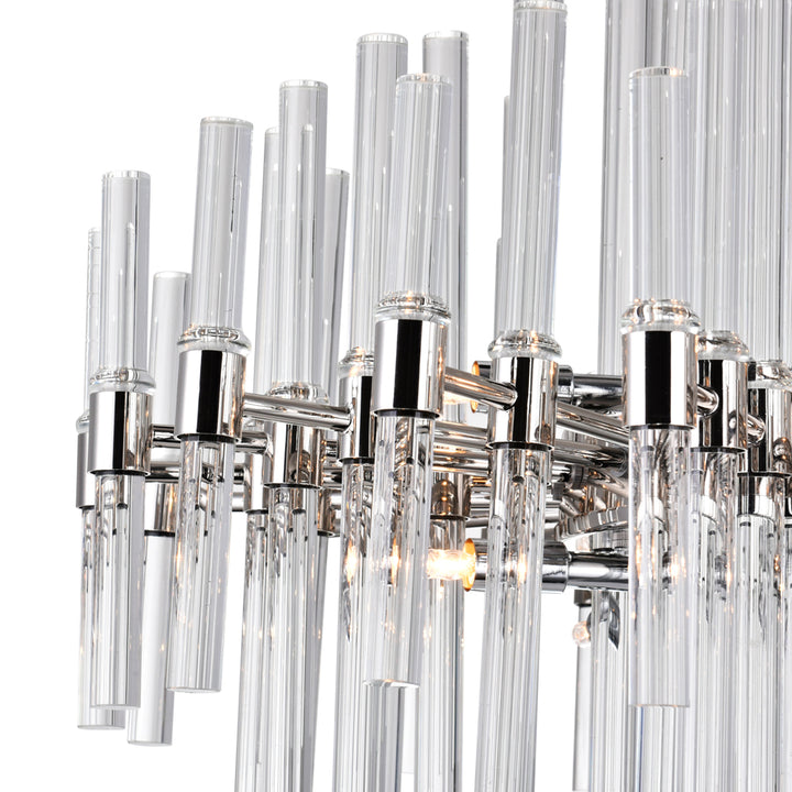 CWI Miroir 1137p26-10-613 Chandelier Light - Polished Nickel