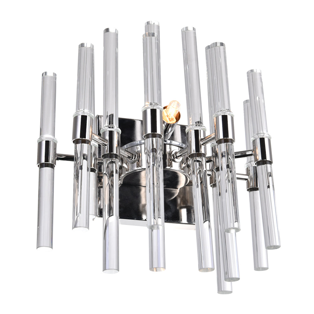 CWI Miroir 1137w10-1-613 Wall Sconce Light - Polished Nickel