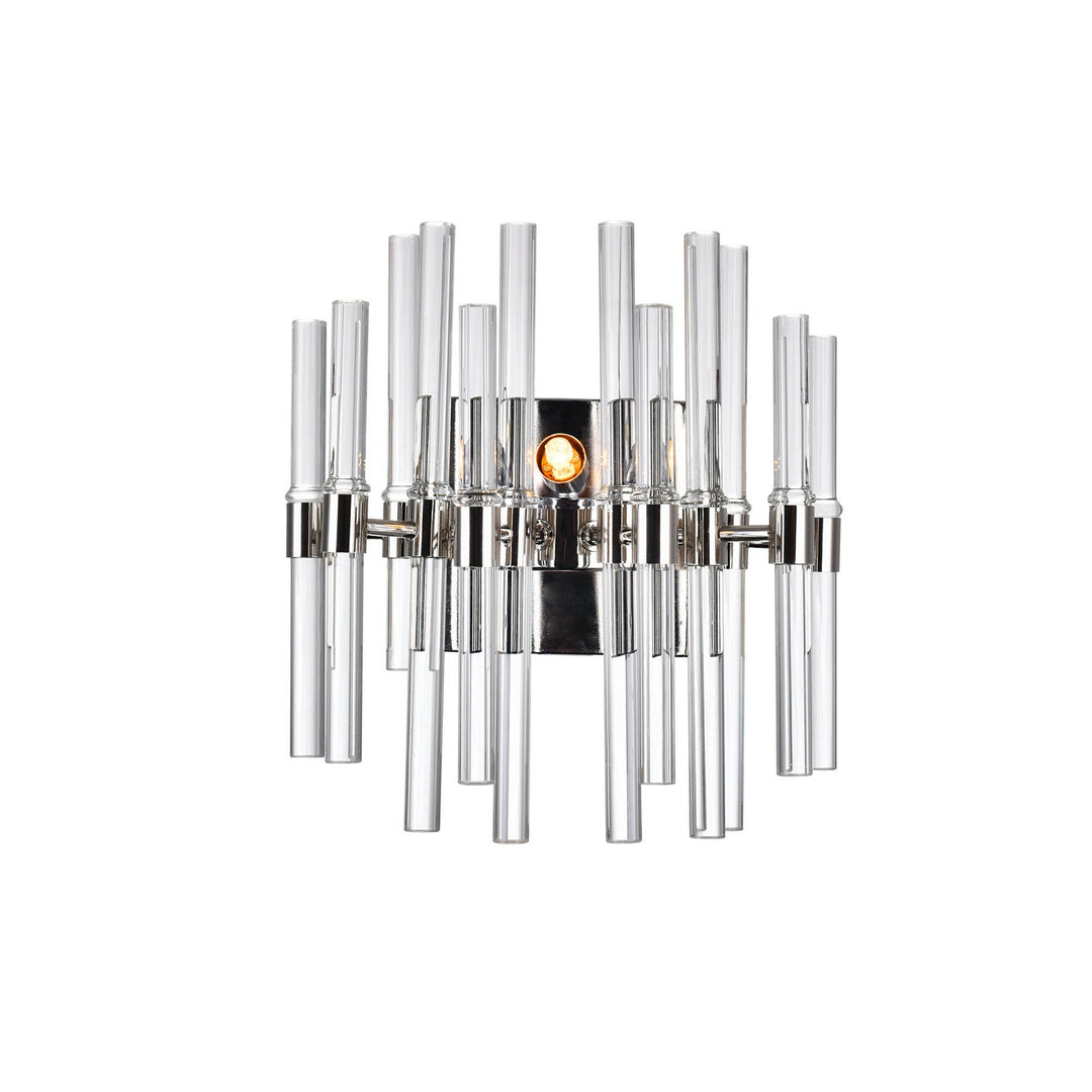 CWI Miroir 1137w10-1-613 Wall Sconce Light - Polished Nickel