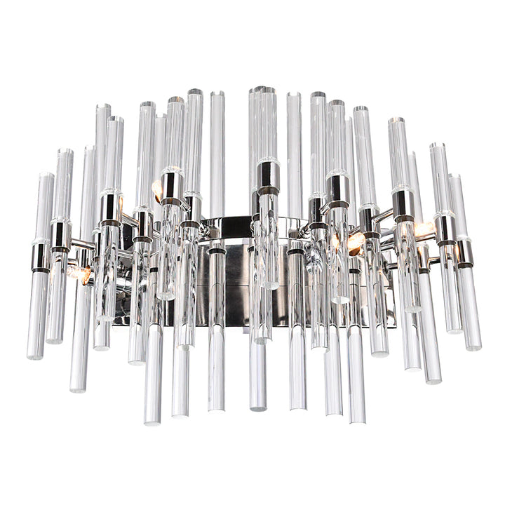 CWI Miroir 1137w18-4-613 Bath Vanity Light 18 in. wide - Polished Nickel