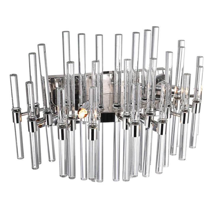 CWI Miroir 1137w18-4-613 Bath Vanity Light 18 in. wide - Polished Nickel