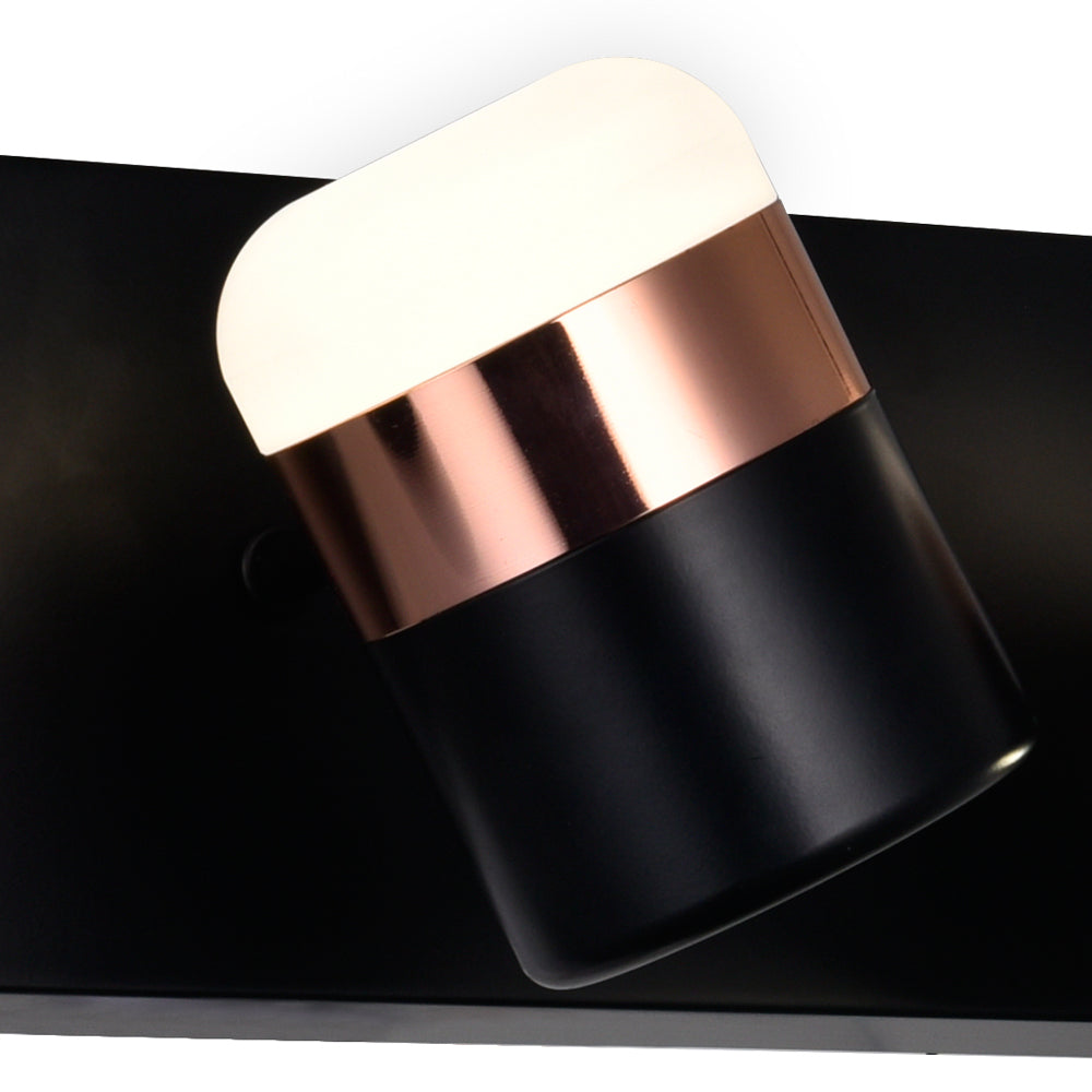 CWI Moxie 1147w16-3-101 Bath Vanity Light 16 in. wide - Black