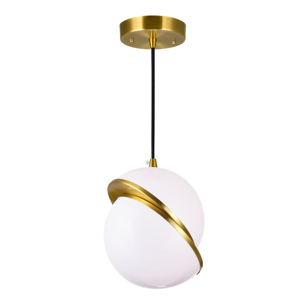 CWI Gemini 1148p10-1-624 Pendant Light - Brass