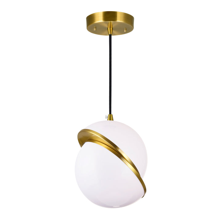 CWI Gemini 1148p10-1-624 Pendant Light - Brass