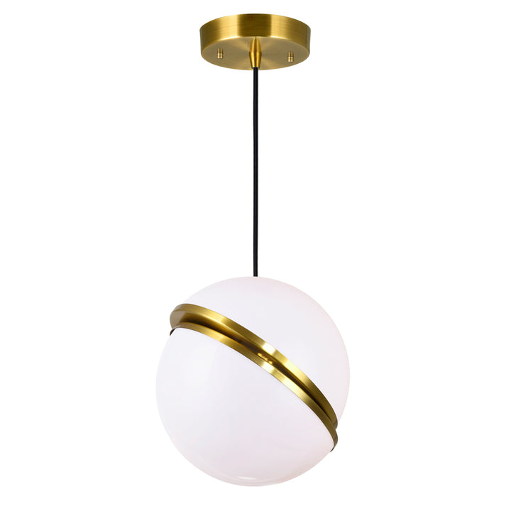 CWI Gemini 1148p10-1-624 Pendant Light - Brass