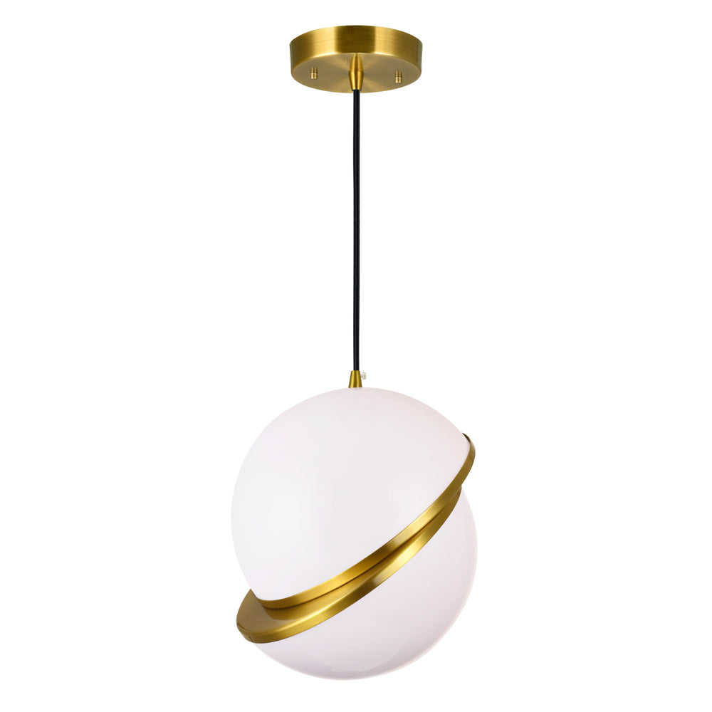 CWI Gemini 1148p12-1-624 Pendant Light - Brass