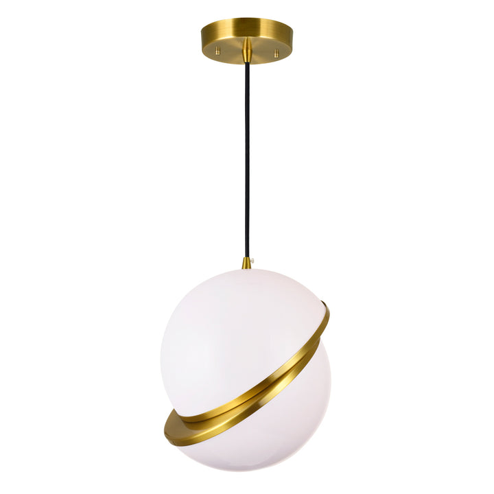 CWI Gemini 1148p12-1-624 Pendant Light - Brass