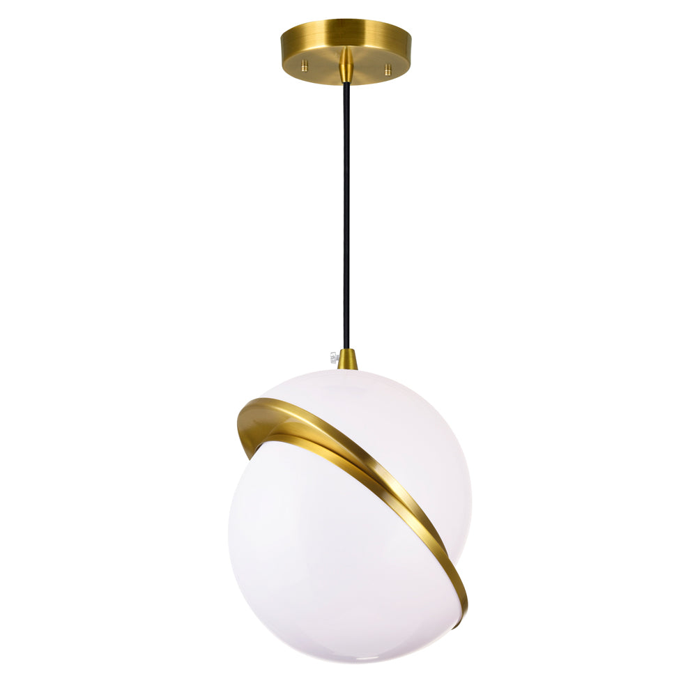 CWI Gemini 1148p12-1-624 Pendant Light - Brass