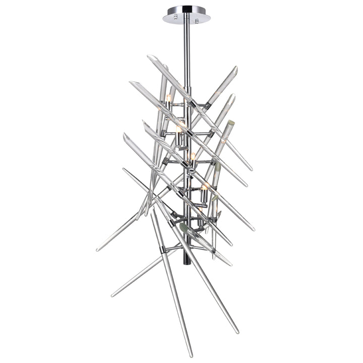 CWI Icicle 1154p13-5-601 Pendant Light - Chrome