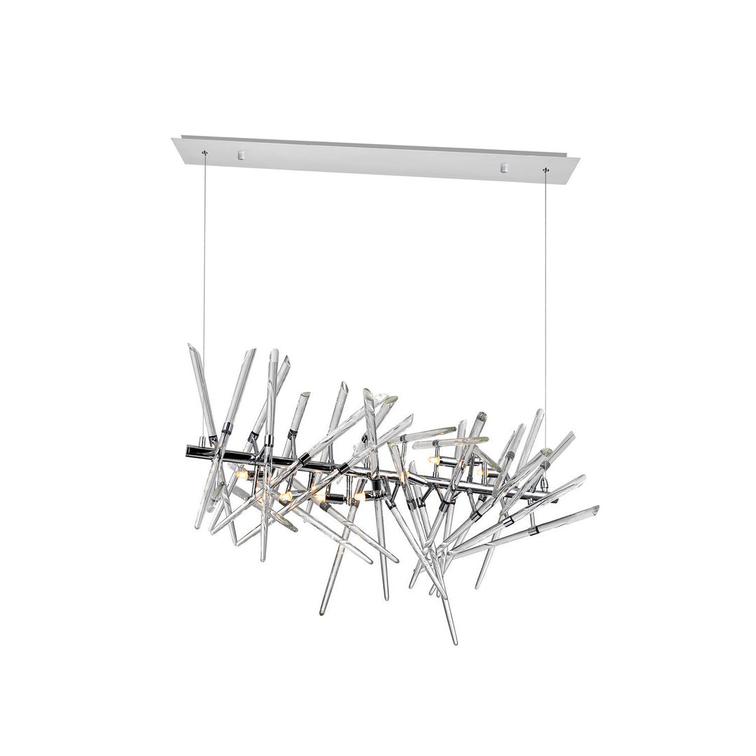 CWI Icicle 1154p37-9-601 Pendant Light - Chrome