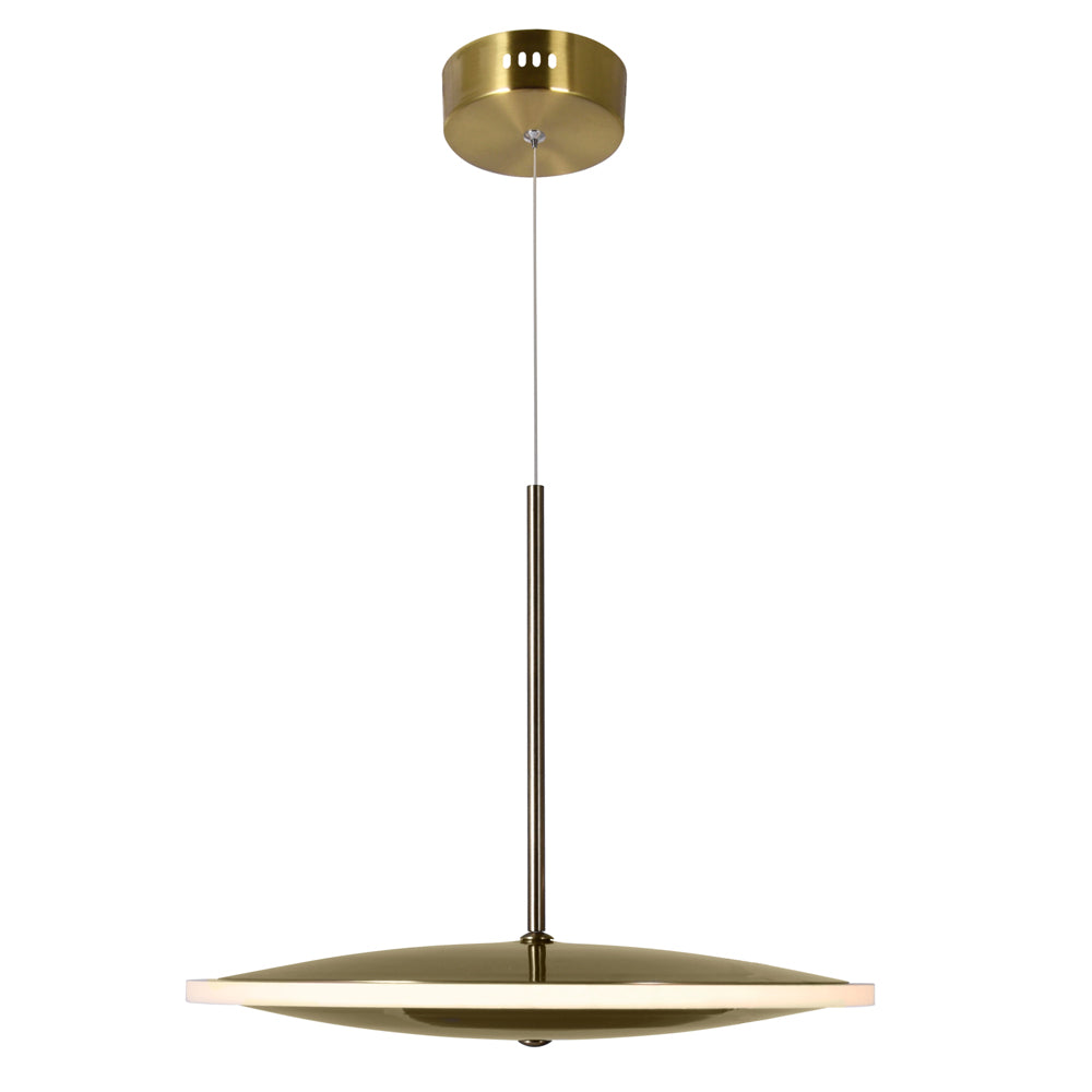 CWI Ovni 1204p12-1-625-a Pendant Light - Brass
