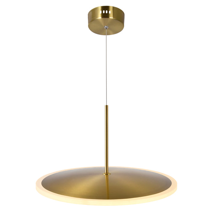 CWI Ovni 1204p12-1-625-a Pendant Light - Brass
