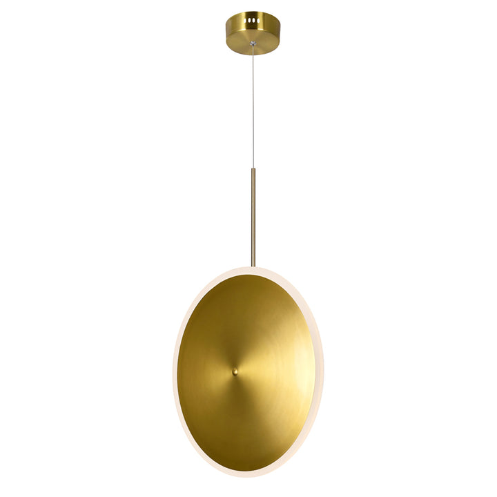CWI Ovni 1204p16-1-625 Pendant Light - Brass