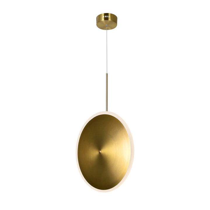 CWI Ovni 1204p16-1-625 Pendant Light - Brass