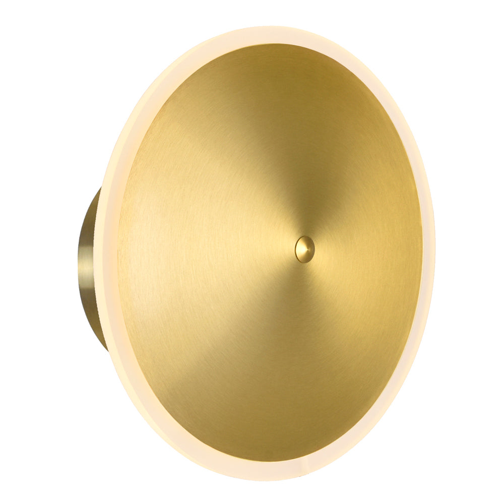 CWI Ovni 1204w12-1-625 Wall Sconce Light - Brass