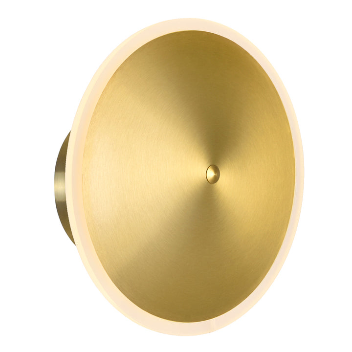 CWI Ovni 1204w12-1-625 Wall Sconce Light - Brass