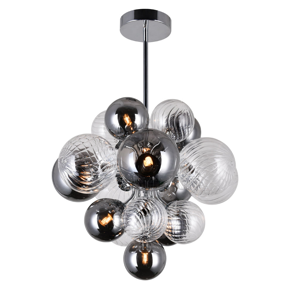 CWI Pallocino 1205p16-8-601 Chandelier Light - Chrome