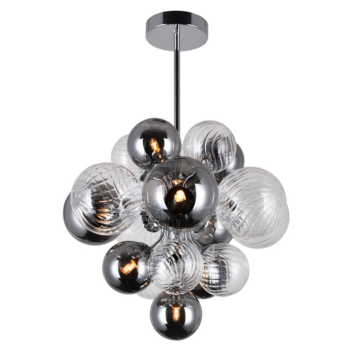 CWI Pallocino 1205p16-8-601 Chandelier Light - Chrome