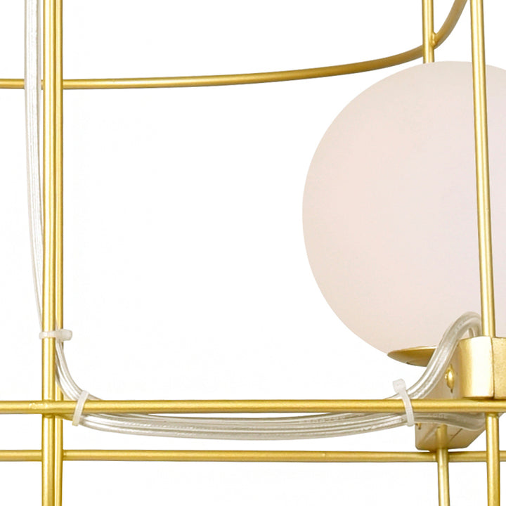 CWI Orbit 1209p20-3-169 Chandelier Light - Medallion Gold