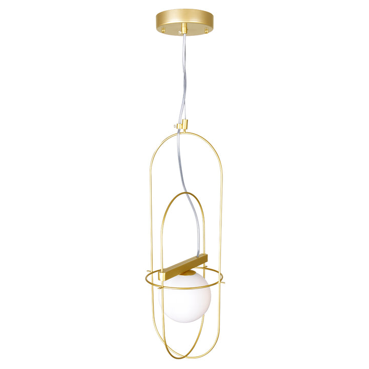 CWI Orbit 1209p7-1-169 Pendant Light - Medallion Gold