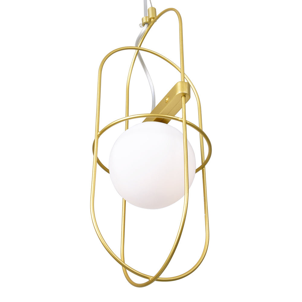 CWI Orbit 1209p7-1-169 Pendant Light - Medallion Gold