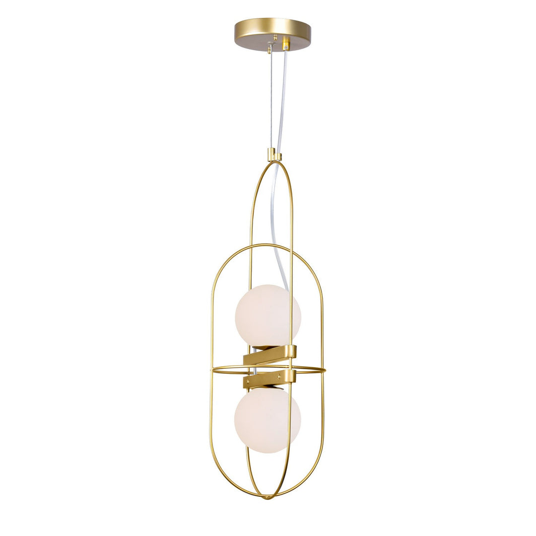 CWI Orbit 1209p7-2-169 Pendant Light - Medallion Gold