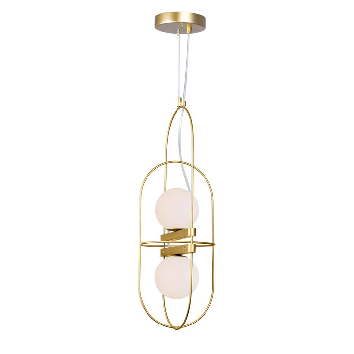 CWI Orbit 1209p7-2-169 Pendant Light - Medallion Gold
